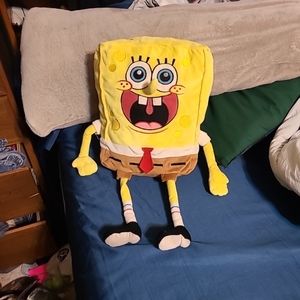 134126 Spongebob Squarepants Plush Stuffed Animal Posable Legs and Arms 13" Nanc